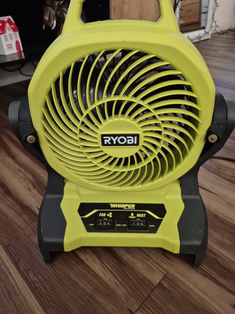 Ryohi Portable fan with misters
