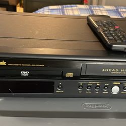 Symphonic VHS Recorder DVD Cd Player 