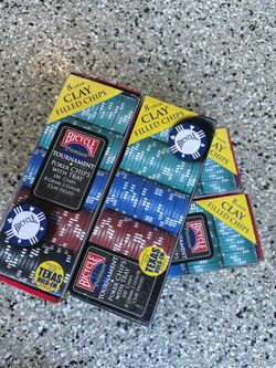 Poker Chips 100  chips per box