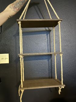 3 Wooden Shelf