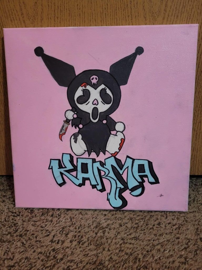 Kuromi Painting