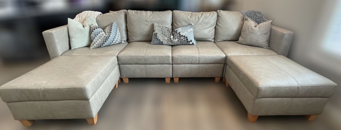 Modular Sectional - Faux Leather