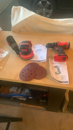 Craftsman Orbit Sander And drill driver