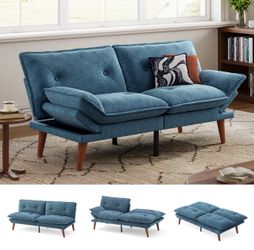 LINSY HOME Futon Sofa Bed, 70"
