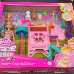 Barbie and Stacie to the Rescue Pet Playset