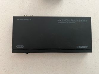 Monoprice 4x2 HDMI Video Switch