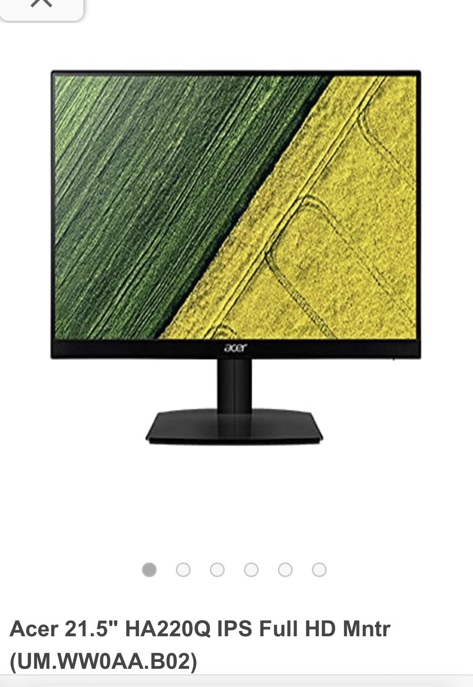 Acer Gaming Monitor