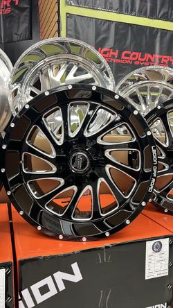 Legion Off Road 22x12 Gloss Black Milled Wheel