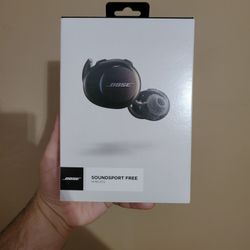 Bose Soundsport Free Box With Extra Eartips And Charger 
