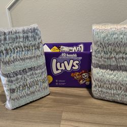 LUVS Diapers (Size 4)