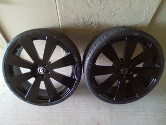 24” Forgiato rims