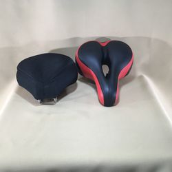 Bicycle Seat With Cover Leather