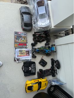 R/C Cars Traxxas 4Tec & Baha + HPI racing