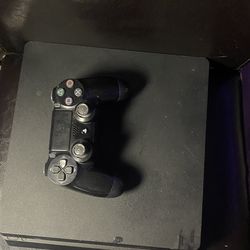 PS4 Slim with Controller