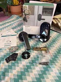 New smart lock-complete hardware-2 fobs- NO keys