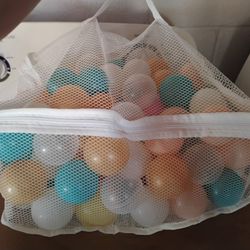 100 ct Bag of 2" Plastic Playroom Play Balls 