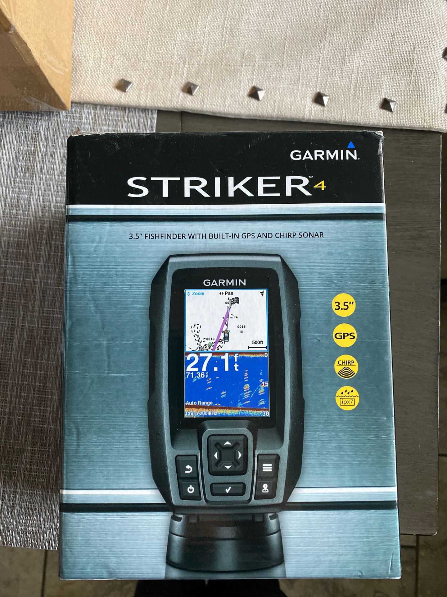 Fish finder never opened