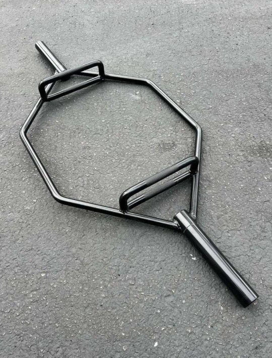 NEW Hex Bar Trap Bar for Olympic Weights Heavy Duty 50lb Barbell