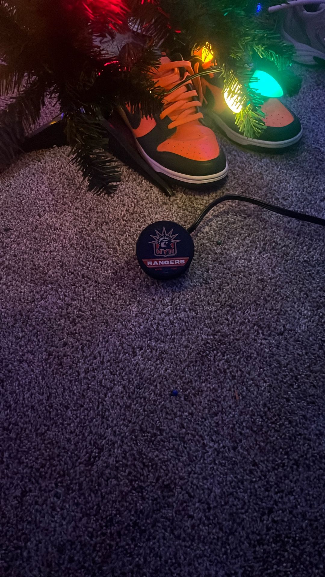 Official New York Hockey Rangers Puck Collectible