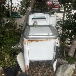 old washing machine