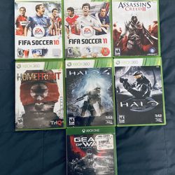 Xbox 360 Xbox One Game Lot Fully Functional