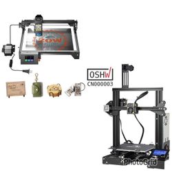 Laser Engraver 3D Printer 