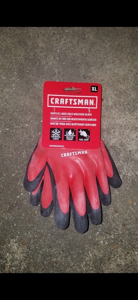 Craftsman Cold Weather Gloves 