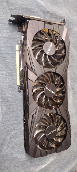 Graphics cards Nvidia RTX 2080 and gigabyte 1080 TI