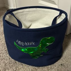 Dinosaur Basket Boys Room
