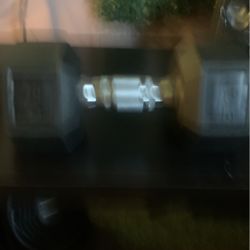 30Lb Dumbbell Iron Grip