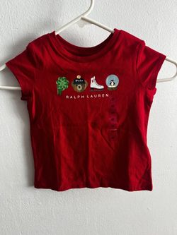 NEW | Ralph Lauren Christmas Girl Shirt