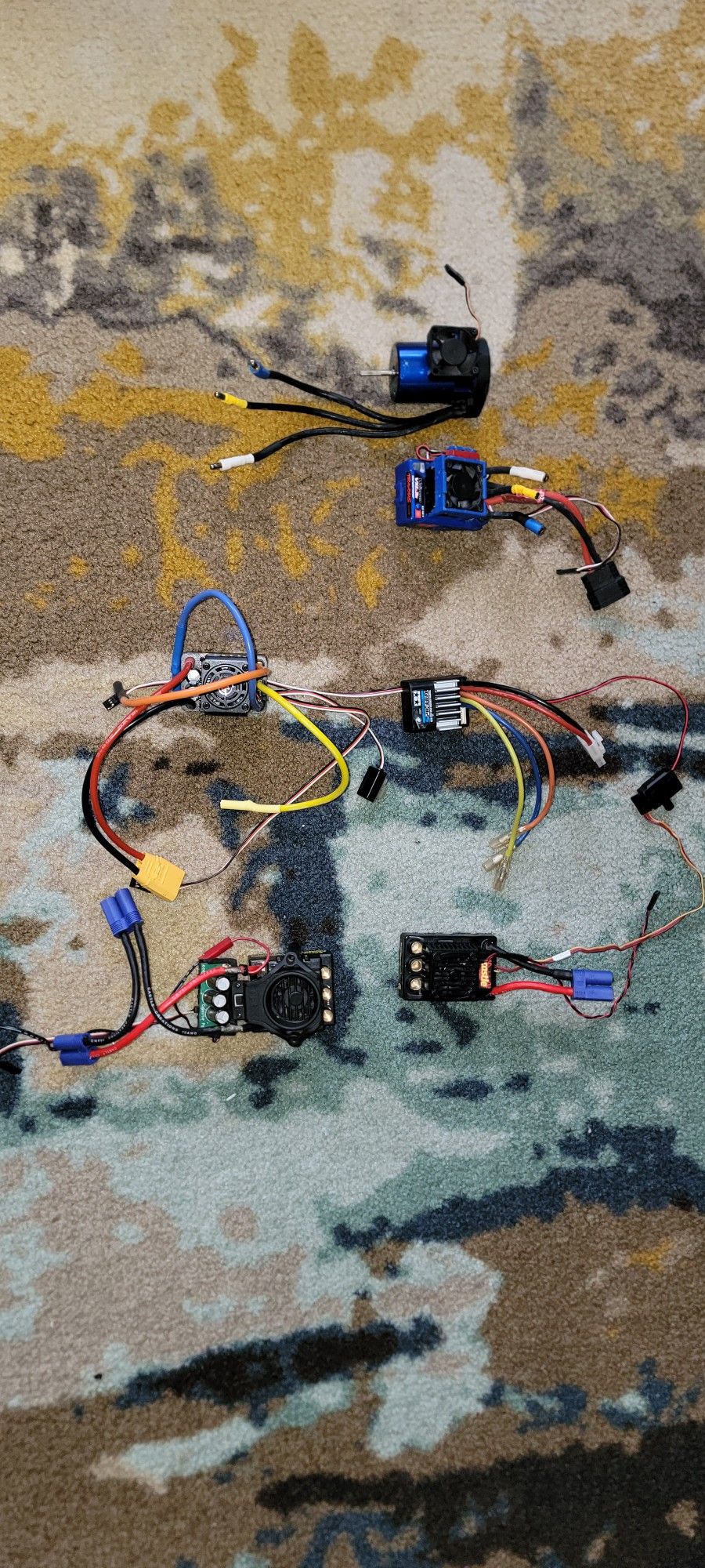 RC Motors, Esc's, ShocksThe Works