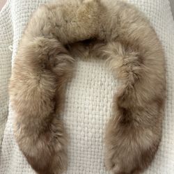 Vintage Fox Wrap Fur For Shoulders Coat Accessory Stole Scarf Shawl Estate find Luxury Silver Fox Retro One Size clothing  
