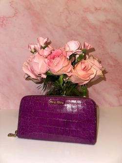 Miu Miu Zippy Long Wallet