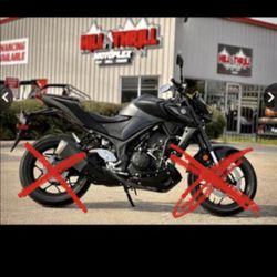 “21 Yamaha MT03 No Wheels 