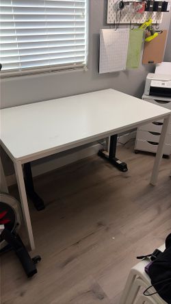 IKEA table white