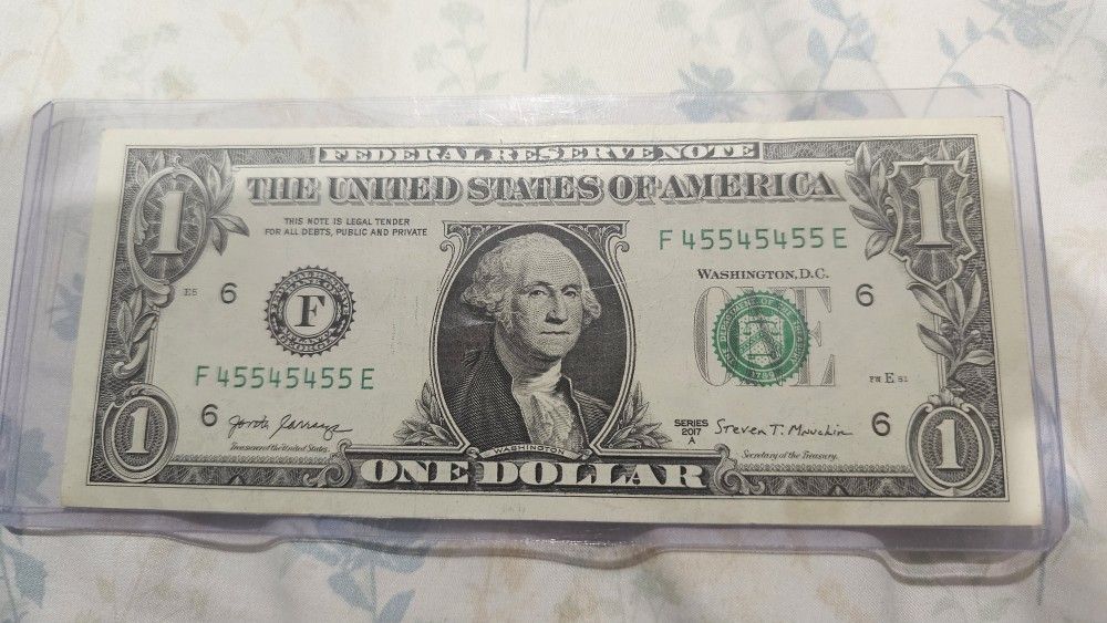 $1 dollar bill