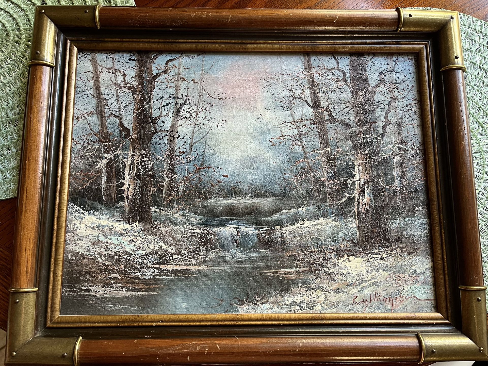 William Roy Hampton Painting