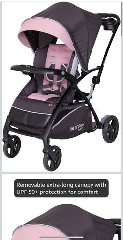 Like new baby trend double stroller sit n stand shopper plus - shopping organizer included !