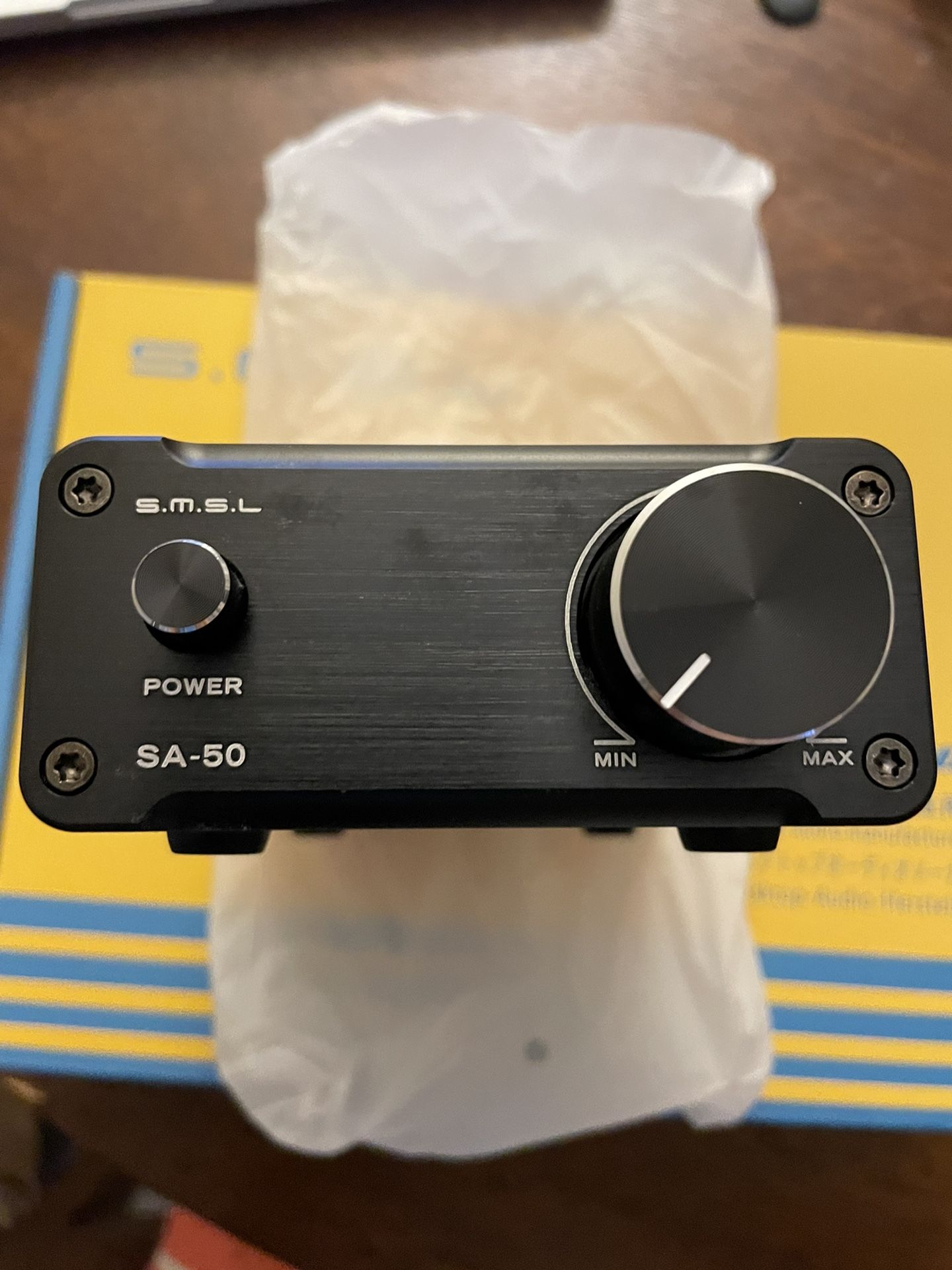 SMSL SA 50 Class D amplifier+power adapter