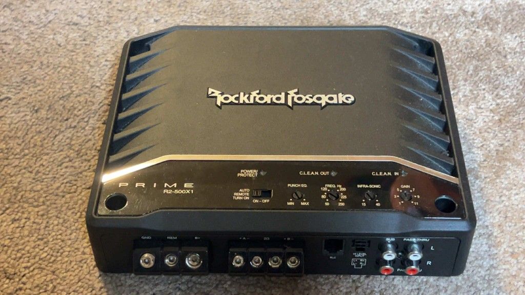 Rockford Fosgate PRIME R2 500x1 Amplifier. In Full Functioning. Can Test Bench It. Pick Up Merced 200.00