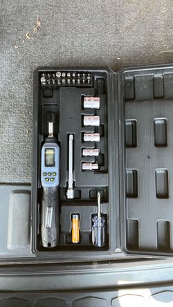 Digital Torque Screwdriver, 2.66-53.1 In-lbs/0.3-6 Nm, 1/4'' Drive Inch Pound...