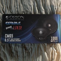 Car speakers