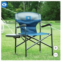 Timber Ridge Folding Director's Chair - Dark Blue, Two Chairs $75