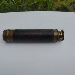 Antique Brass Handheld Telescope Spyglass