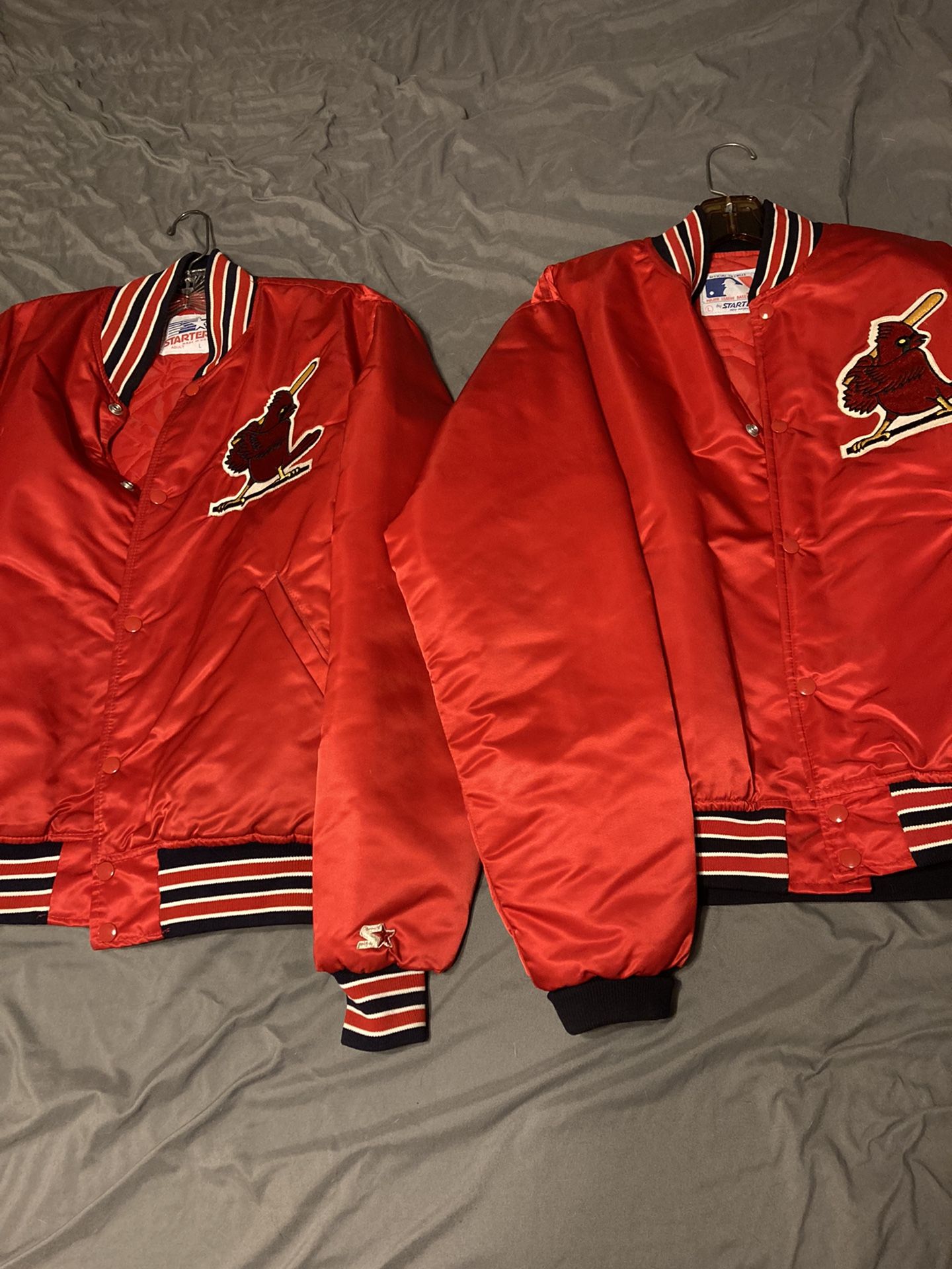 1980’s Vintage Bomber Jacket Cardinals Large