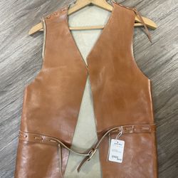 Cool Vintage Leather Vest