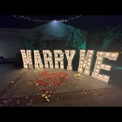 Marquee Letters And Numbers