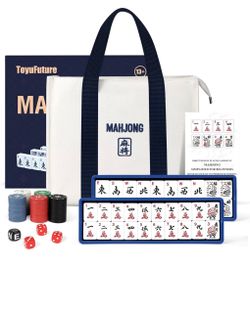 Upgraded American Mahjong Tile Set, 166 Large 1.5" Deluxe Mahjong Tiles, MahJong -NEW (3278/6)