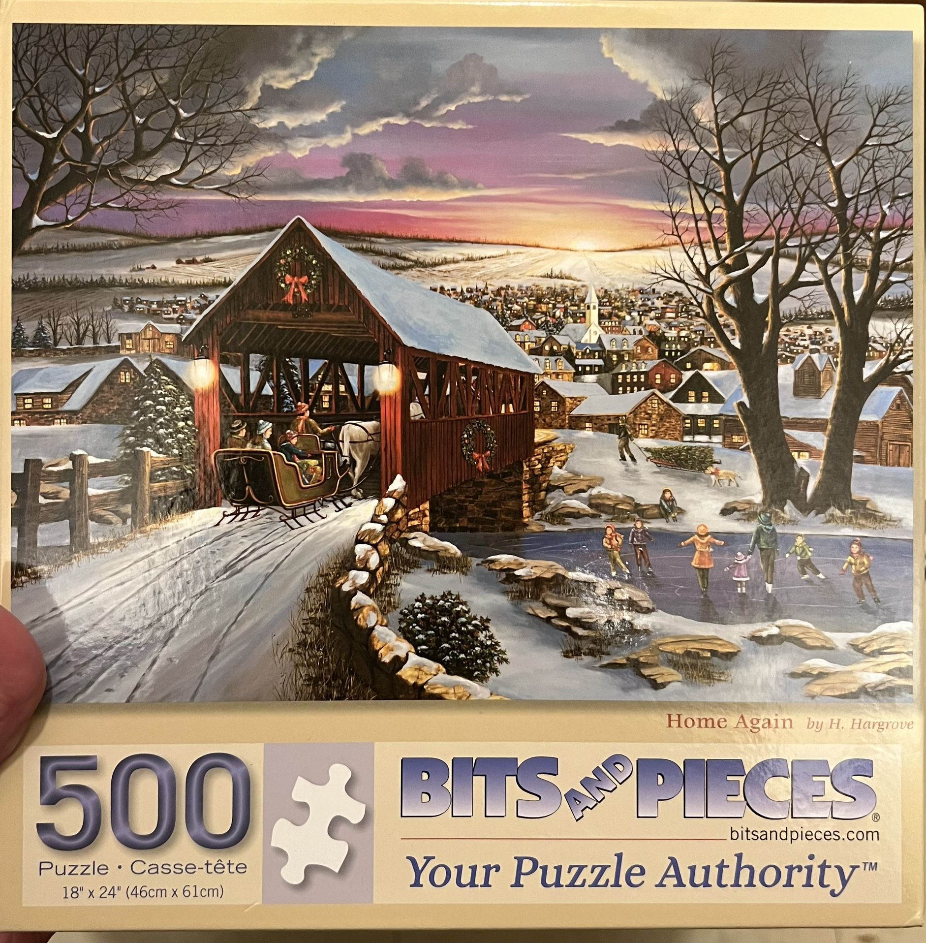 500 Piece Bits And Pieces Puzzle “Home Again”